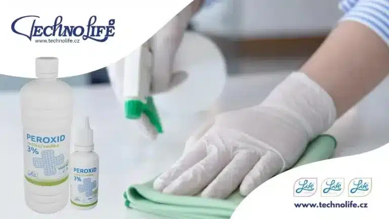 Peroxid dezifenkce v domácnosti